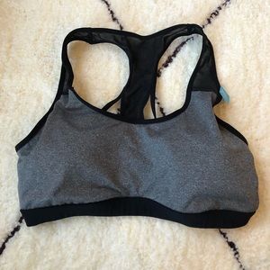 Marika Sports Bra Gray and Black